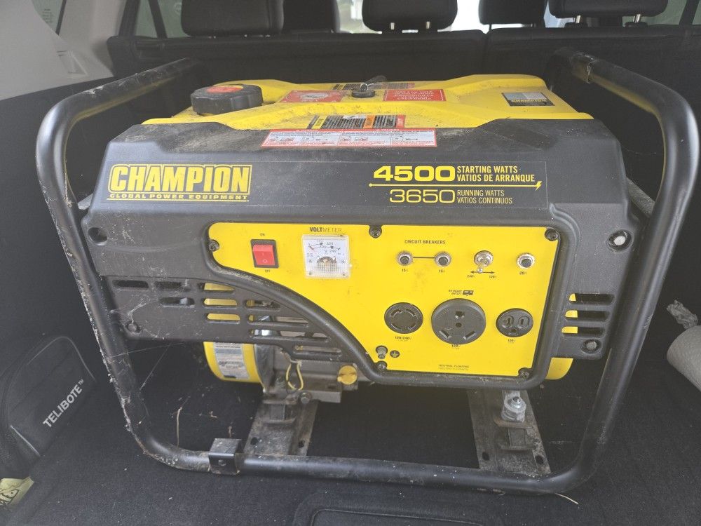Champion 4500 Generator