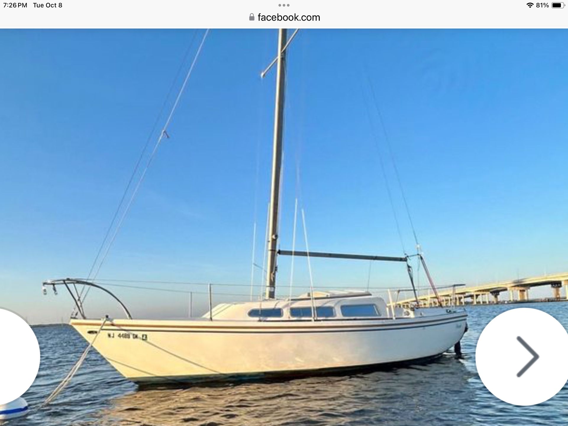 Boat-Catalina Sailboat