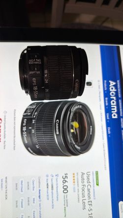 Canon lense