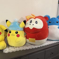 Pokemon plushies