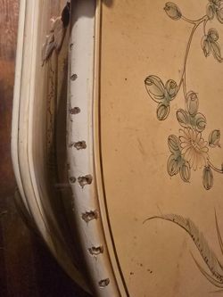 Lacquered harpsichord Chinese desk set
