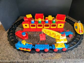 Duplo Train Set with Track and Extra Pieces