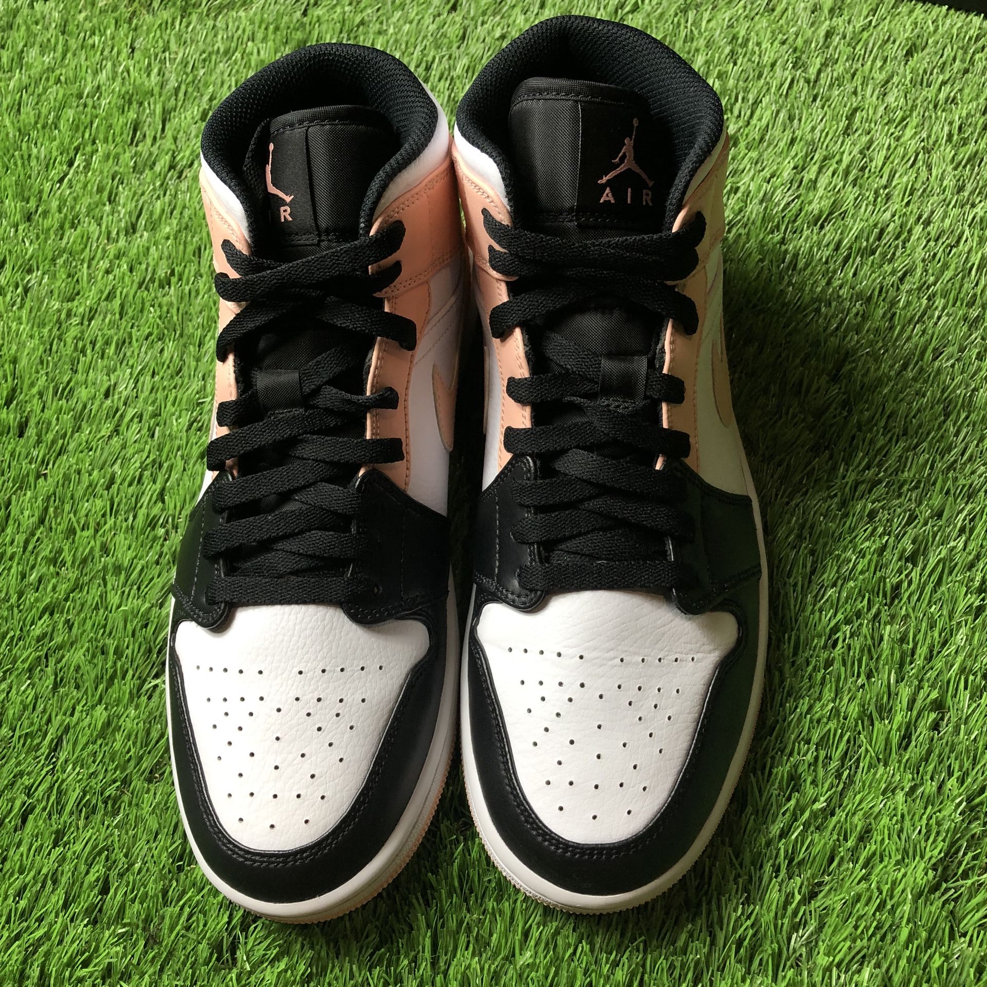 2021 AIR JORDAN MID CRIMSON TINT TOE ARTIC ORANGE 554724 133