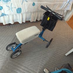 KNEE SCOOTER  ~ LIKE NEW  { AVAILABLE } IF STILL POSTED 