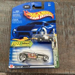 Hot Wheels Flying Aces II 3/5 Deuce Roadster Toy Car Pack 077 w/ Atomix Mini Pol