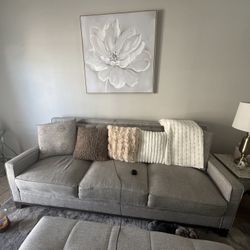 Sofa Love Seat Ottoman Chair And Foot Stool