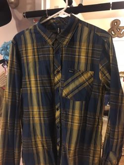 RVCA button up