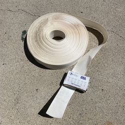 White Vinyl Fence Weave