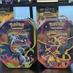 Pokémon Mega Charizard EX Tin SEALED