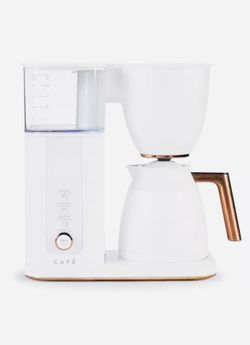 Café Specialty Drip 10-Cup Coffee Maker with WiFi - Matte White C7CDAAS4PW3