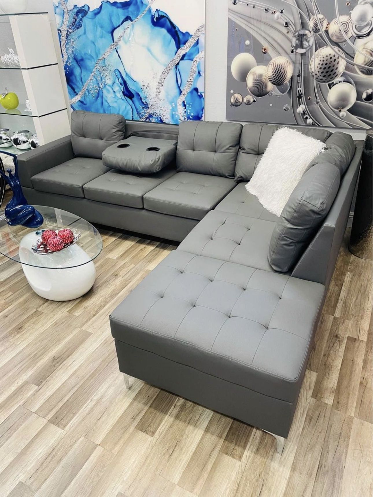New Sectionals-Sofas. $0 interest Finance Available- SHOP NOW PAY LATER.