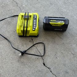 Ryobi Battery & Charger