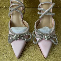 Crystal Embellished Shoes 