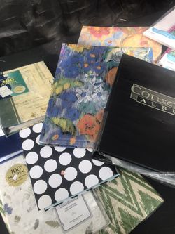 Scrapbook/photo albums miscellaneous picture books! 11 Pieces! Most of these items came from Michael’s or hobby lobby!