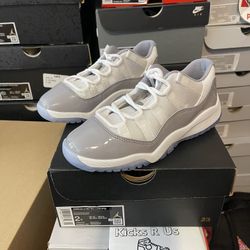 Air Jordan 11 Low Cement Grey PS Size 2y