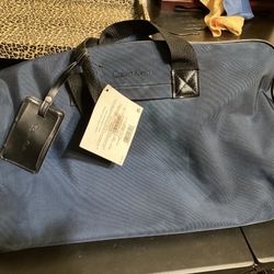 Blue Duffel Bag