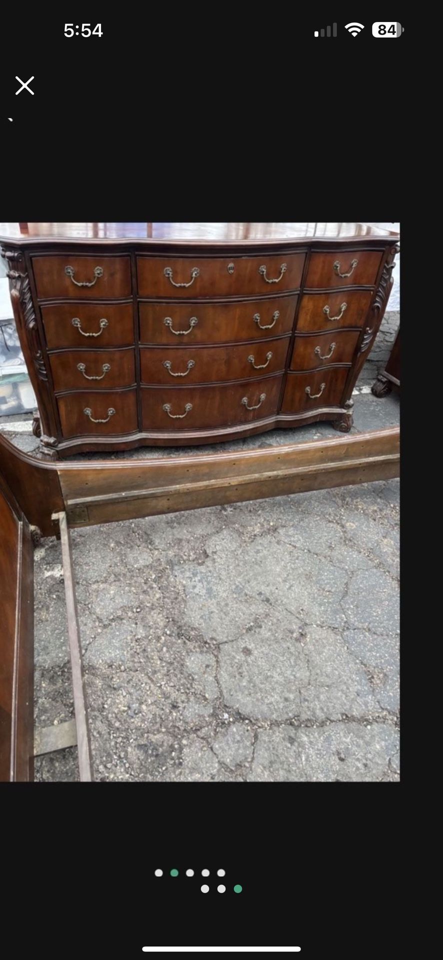 (Queen size 3pc) Bedroom Set See all pictures