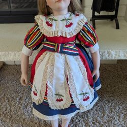 Treasures Forever "Monica" Porcelain Doll 
