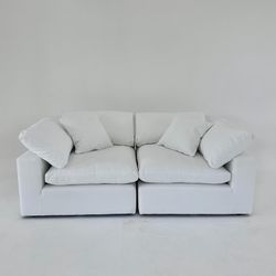 NEW White Cloud Couch Sectional Sofa (NEW)
