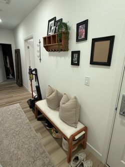 Bench and Coat Rack
