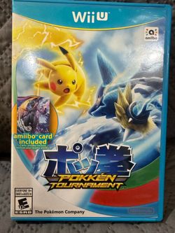 Wii U Pokemon Tournament video game only $20