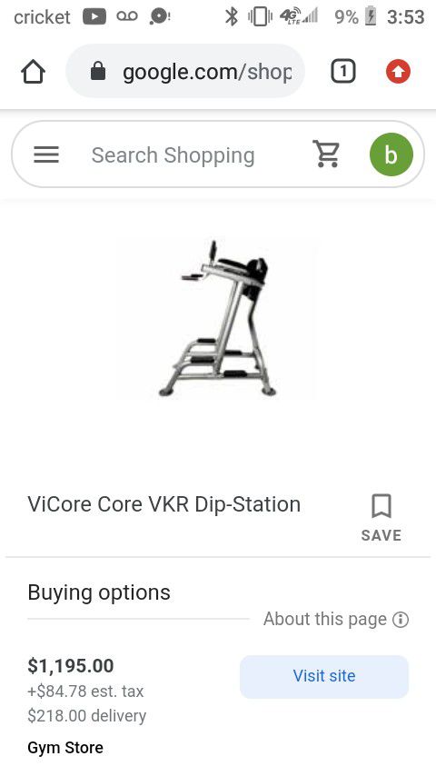 Vicore vkr abs and pull up exercise machine
