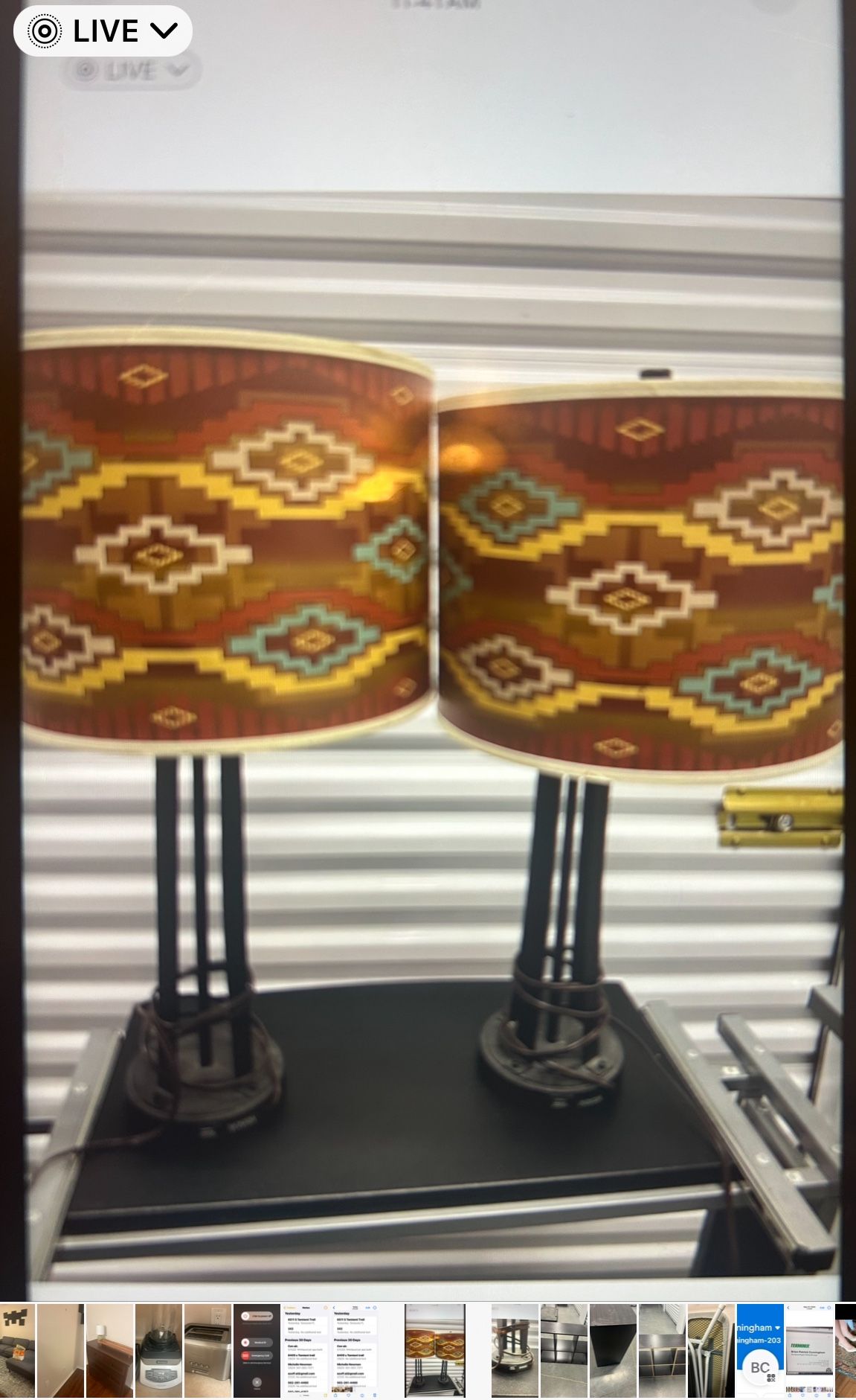 2 Piece Pier One USB Lamp Set