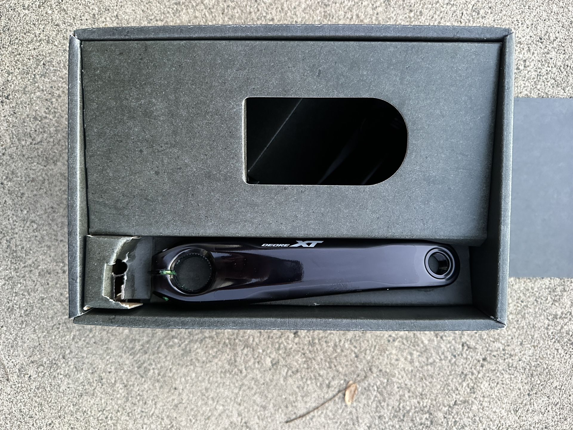 Shimano XT 165mm Crankset- 12sp M8100