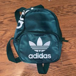 Small Green Adidas Backpack