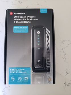 Motorola Wireless cable modem