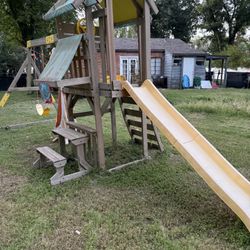 Bundle Or Can Sell Separately Trampoline, Shed, Playground 