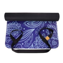 Toplus Yoga Mat 1/16 Suede & Rubber (Ocean Blue) Brand New With Gift Box 