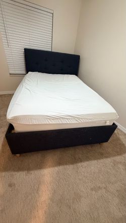 Full size bed w/ brand new mattress included