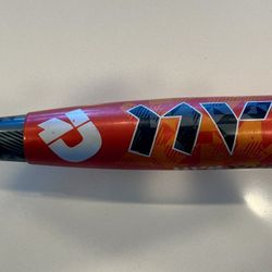 Demarini NVS Vexxum Baseball Bat: Model VXR15, 31/21 (-10), 2-3/4" barrel, Orange/Black