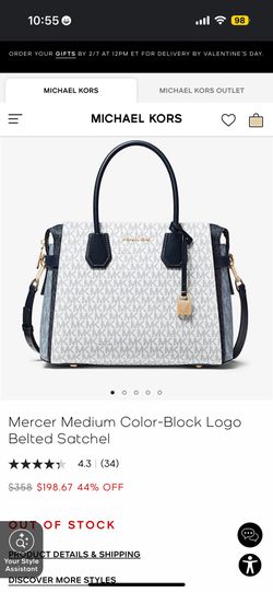 Michael Kors Mercer Medium Purse 