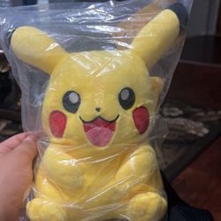 12 Inch Pikachu Plushy For Kids Fans And Collectors.