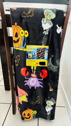Spunchbob Halloween Blanket