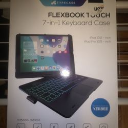 TYPECASE Flexbook Touch – 7-in-1 Keyboard Case for iPad (10.2"/10.5")
