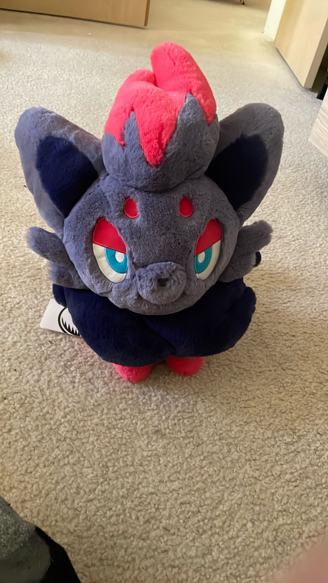 Zorua Comfy Friends Pokemon Plush