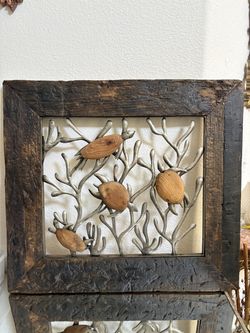 Decor art  rustic 31 x 28