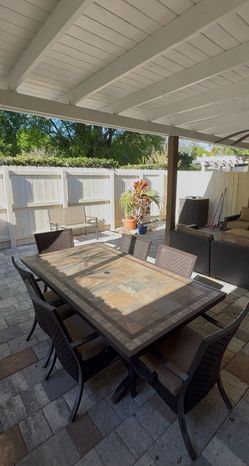 Backyard heavyweight nice table