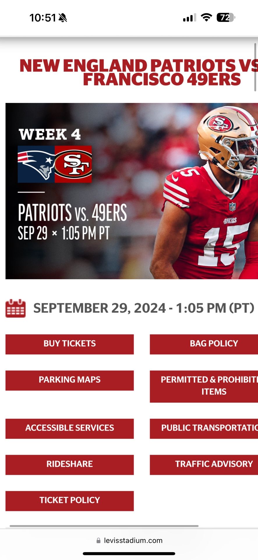 49ers Tickets Vs New England