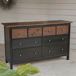 IKEA Hemnes Dresser, Black & Brown