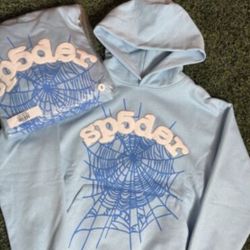 Blue Spider Hoodie 