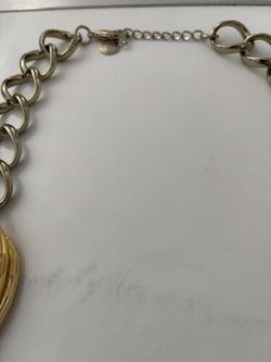Vintage Well-Made, Gold And Silver Plated Link Necklace