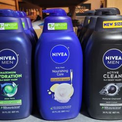 Nivea Men Bodywash 30 Oz each ( 2 for $12 )