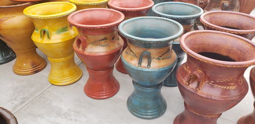 CLAY VASES MACETAS de barro