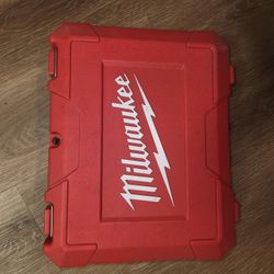 Milwaukee Drill Case With Only Battery Charger