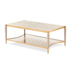 St. Charles Dove Gray Rectangular Cocktail Table