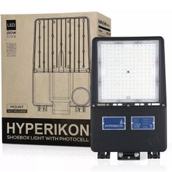 X2 Hyperikon LED Parking Lot Lights, Shoebox Street Head Light